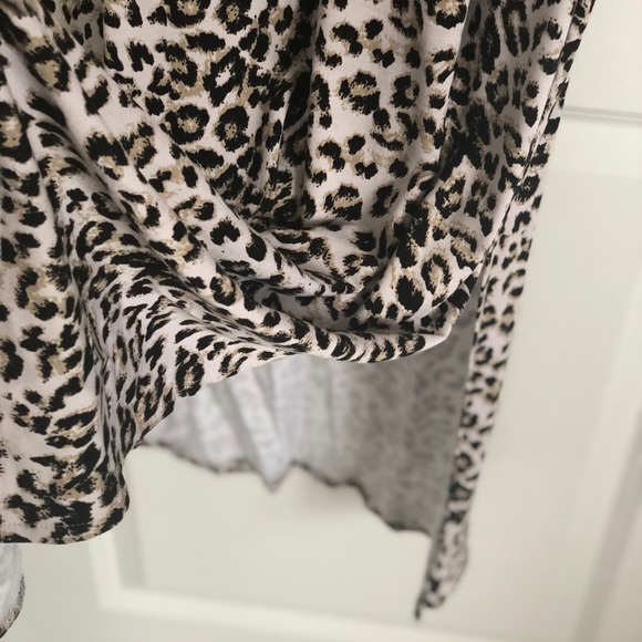 Animal Print T-shirt Dress - L - Picture 6 of 10